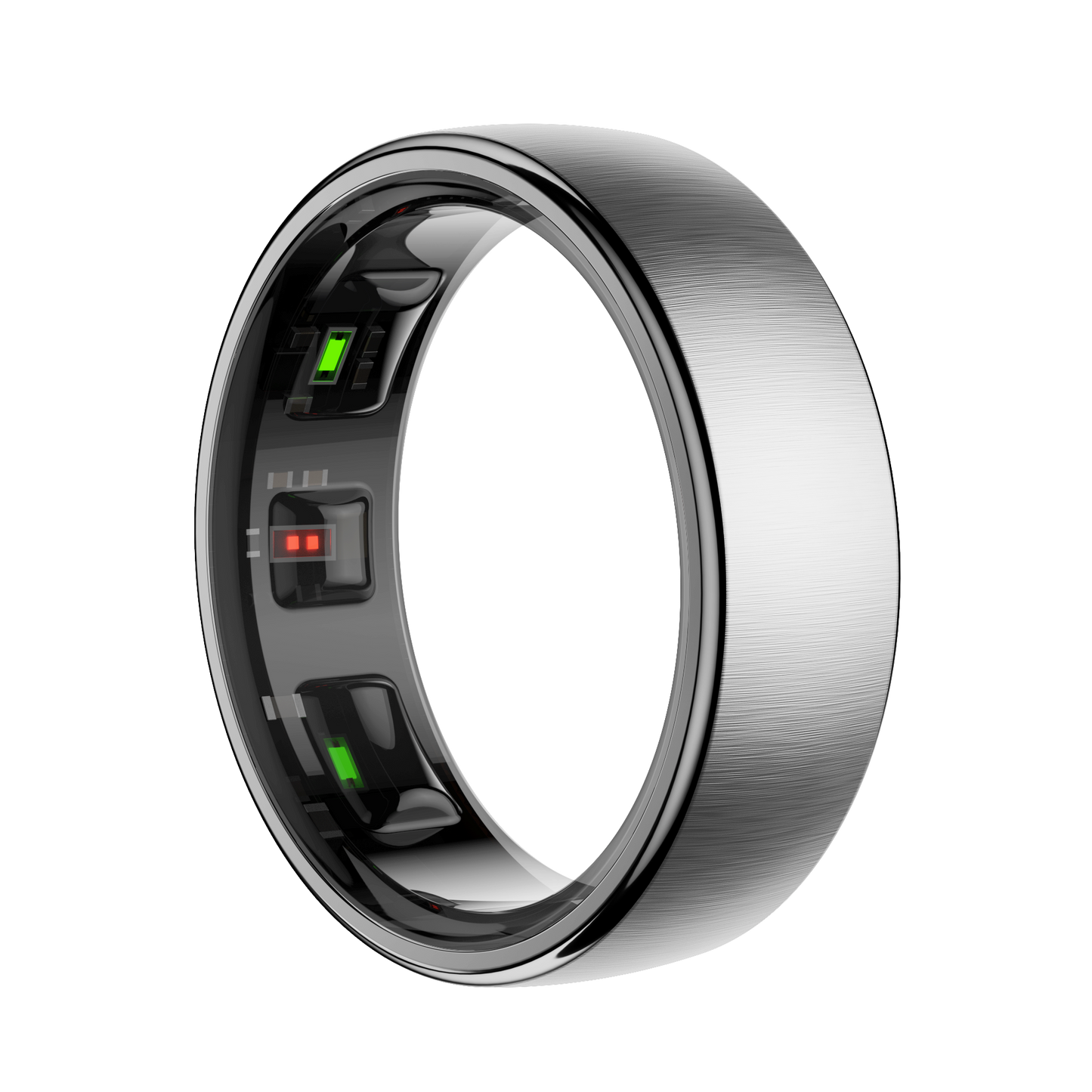 Q10 Stainless Steel Smart Wellness Ring Activity Tracker