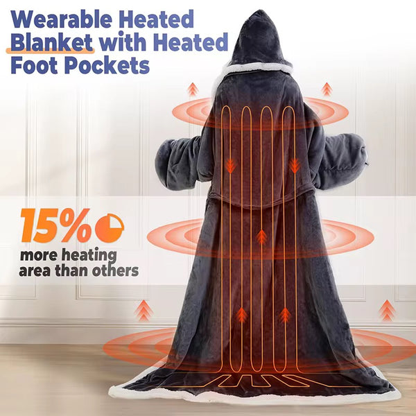 CozyHeat Wearable Electric Blanket Sleeves Cozy Comfort
