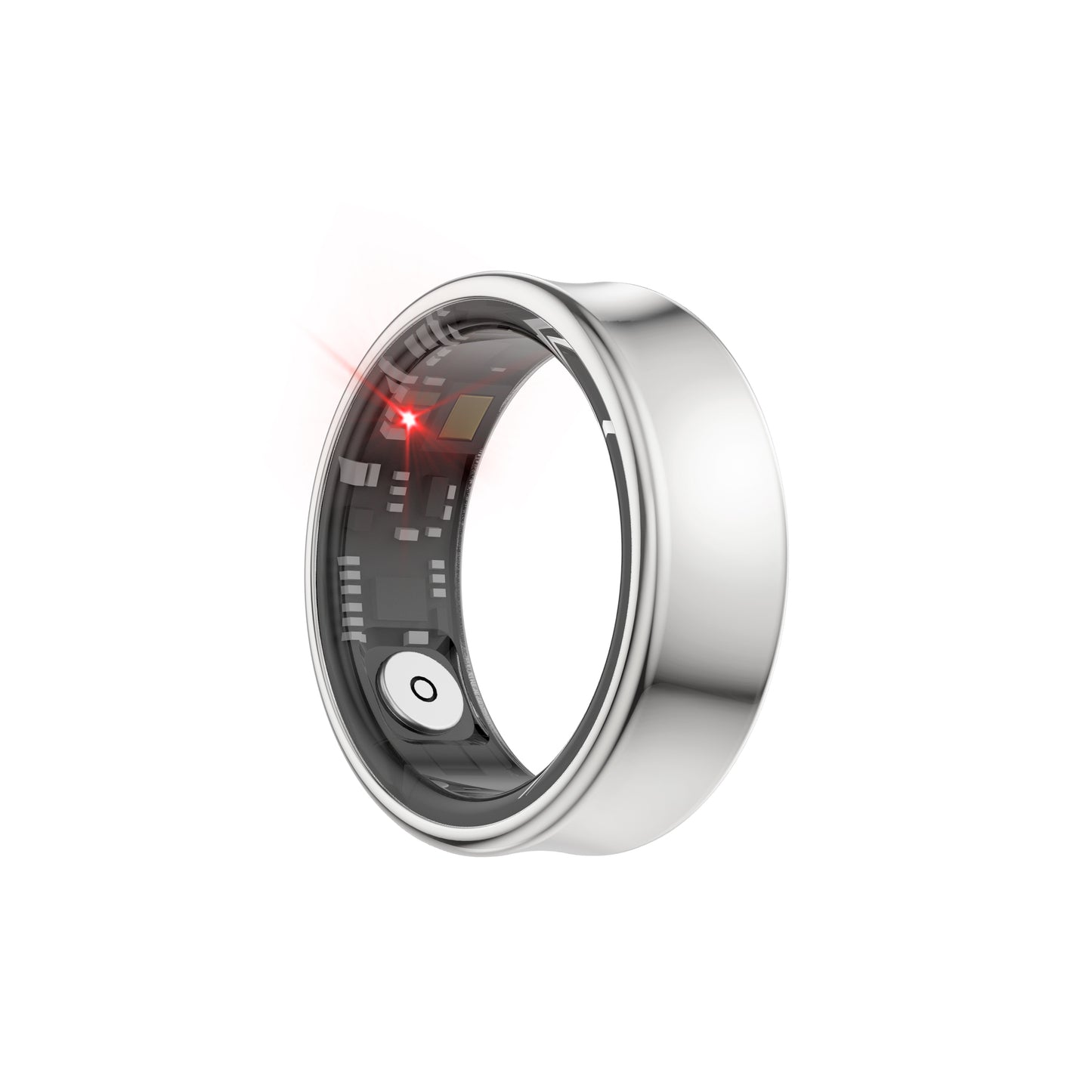 SHR Titanium Smart Health Ring – AI Fitness & Sleep Tracker