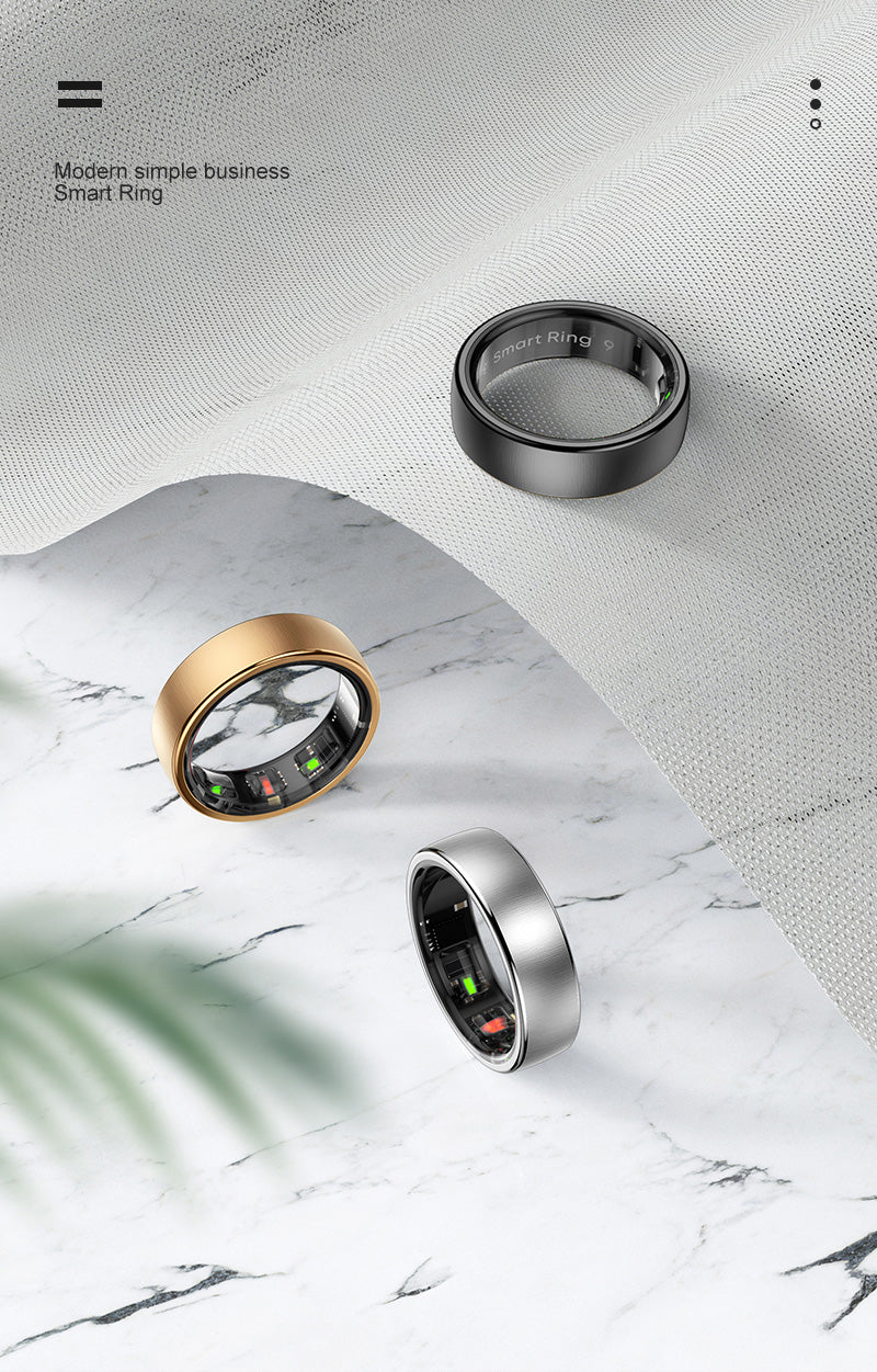 Wireless AI Smart Health Ring – Unisex Fitness & Sleep Tracker