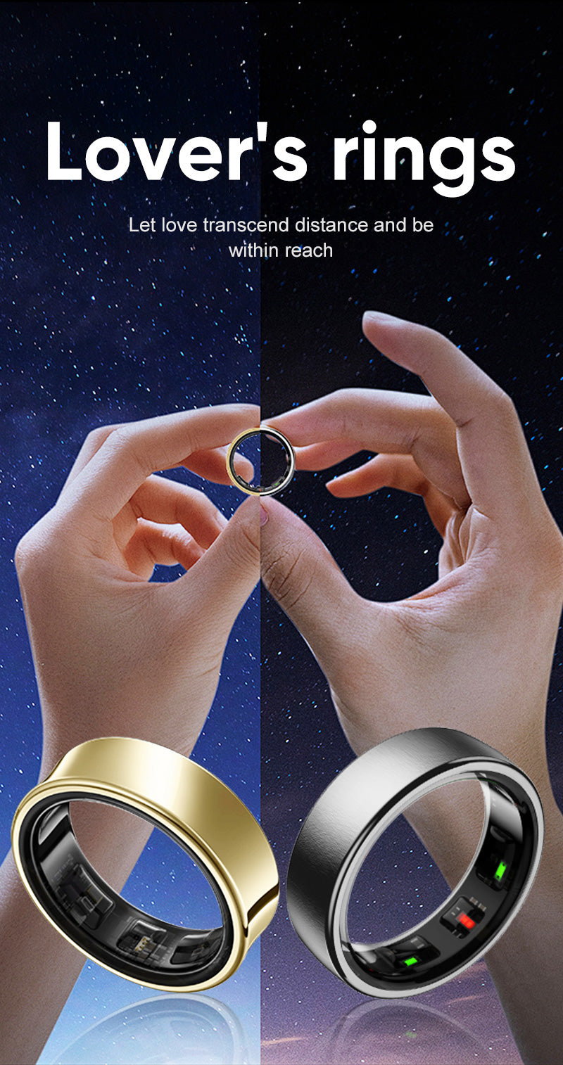 Wireless AI Smart Health Ring – Unisex Fitness & Sleep Tracker