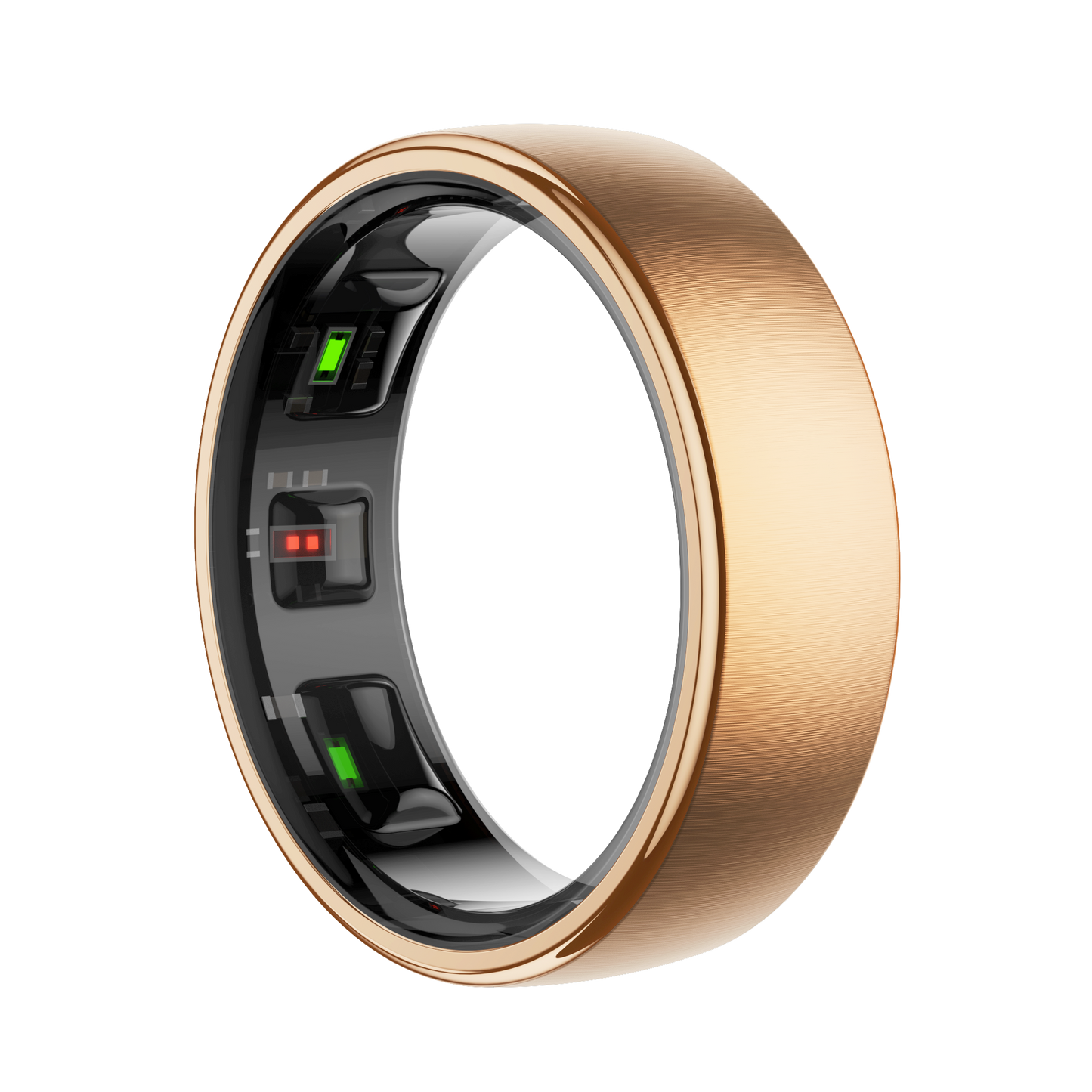 Q10 Stainless Steel Smart Wellness Ring Activity Tracker