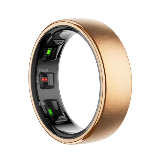 Q10 Stainless Steel Smart Wellness Ring Activity Tracker