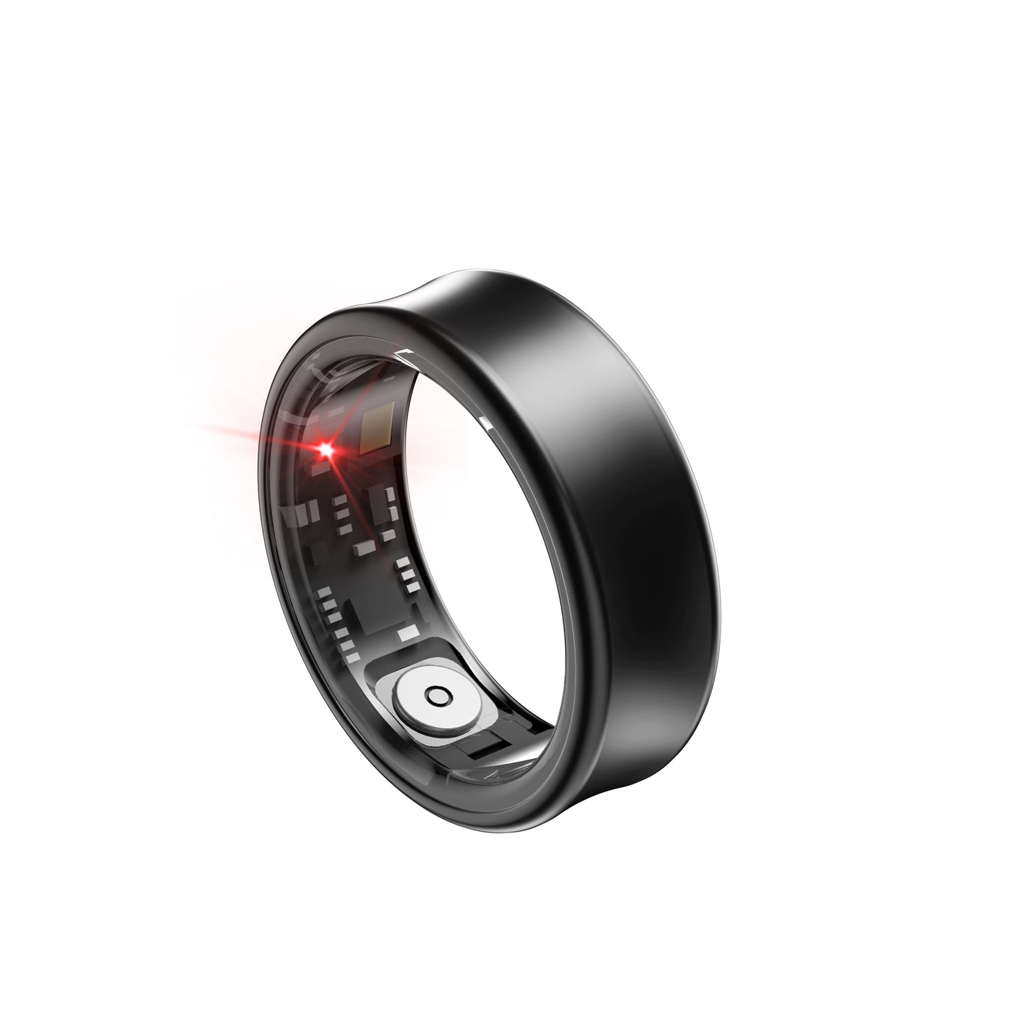 SHR Titanium Smart Health Ring – AI Fitness & Sleep Tracker