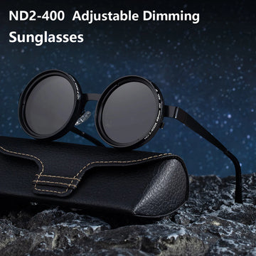 Adjustable Dimming Polarized Sunglasses UV Filter