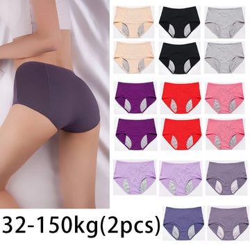 2 Pairs Leakproof Period Underwear for Women