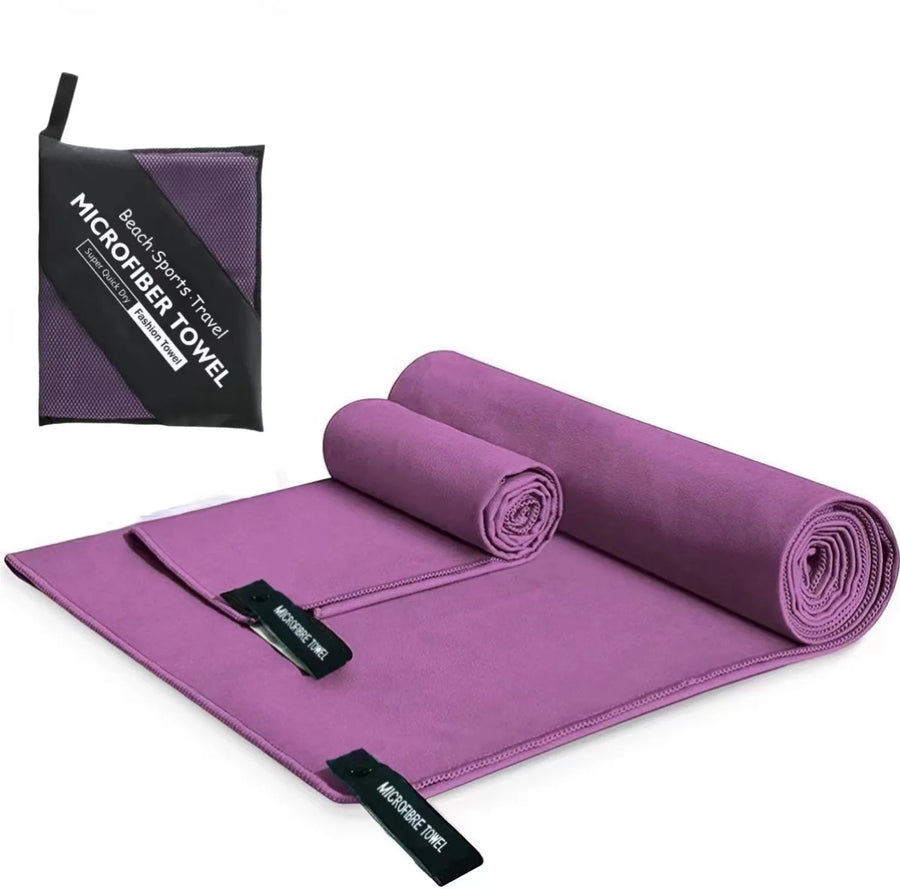 Quick-Dry Microfiber Sports Towel – Pocket-Size, Ultra Absorbent