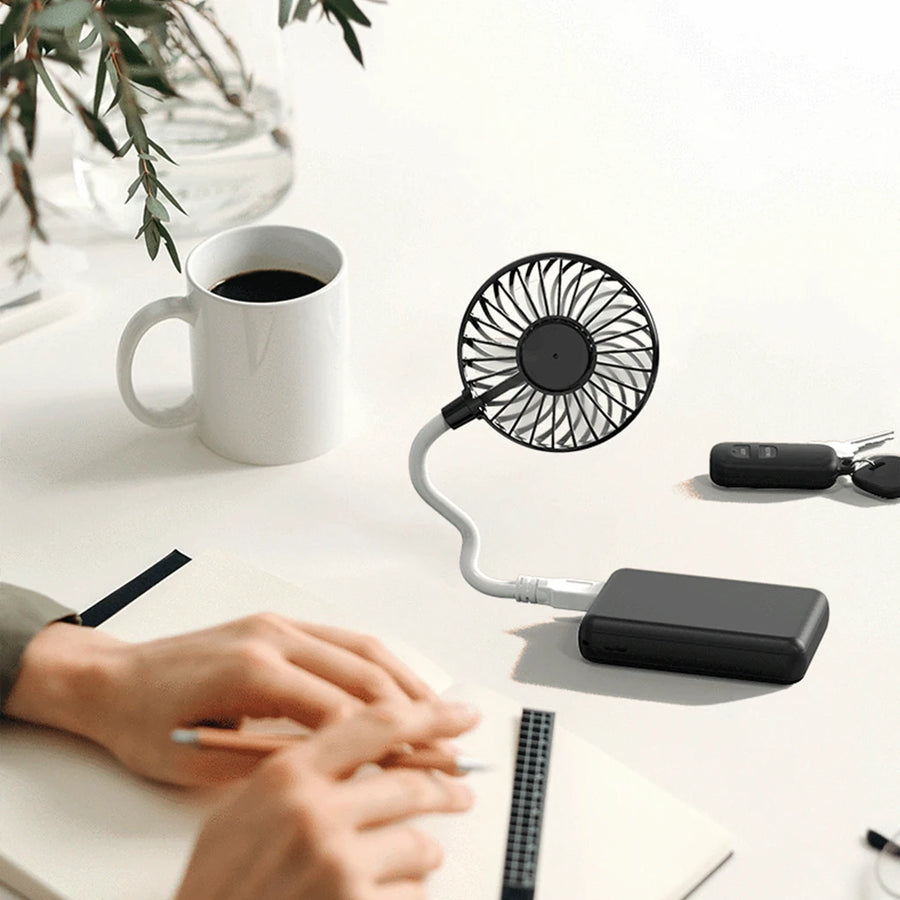 Mini USB portable  Fan – Silent Flexible