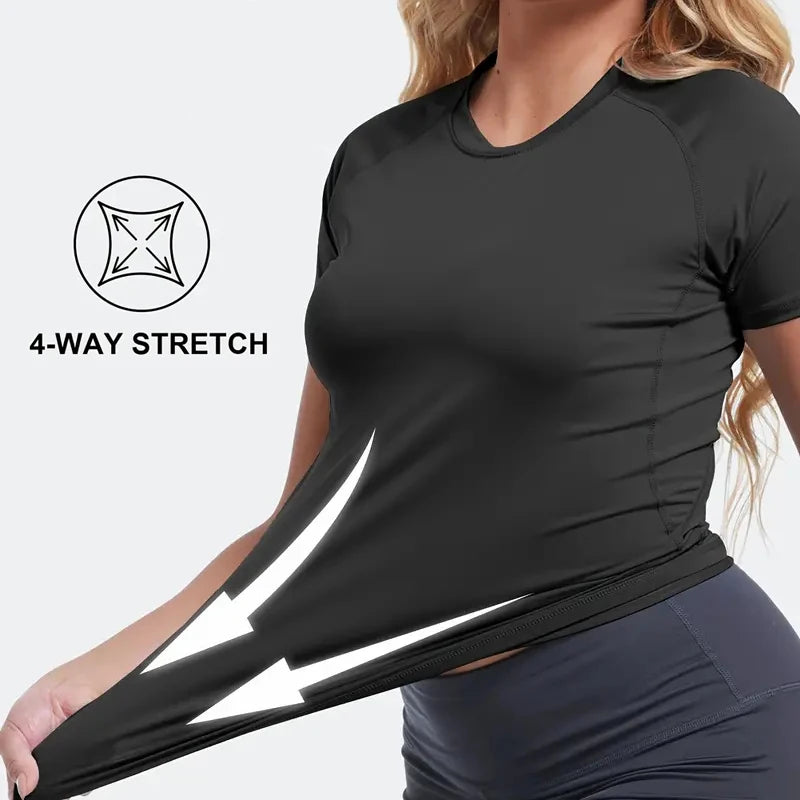 Women's Quick-Dry Compression T-Shirt