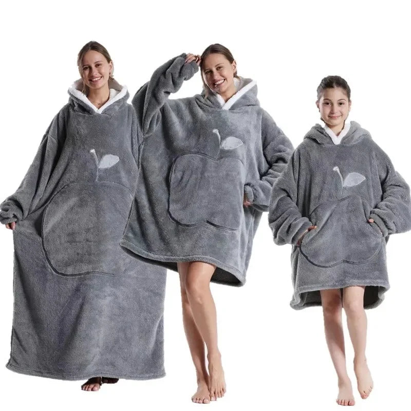 Cozy TV Wearable  Blanket Loungewear Suit