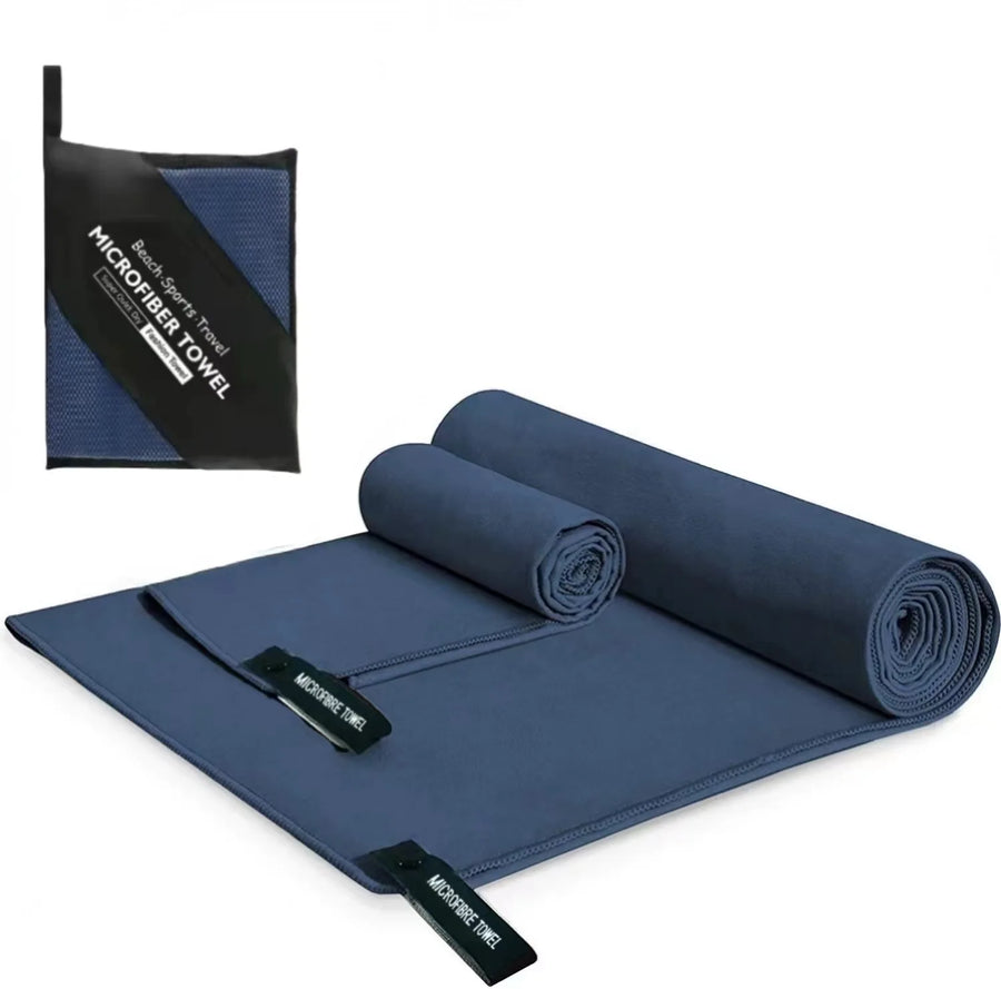 Quick-Dry Microfiber Sports Towel – Pocket-Size, Ultra Absorbent