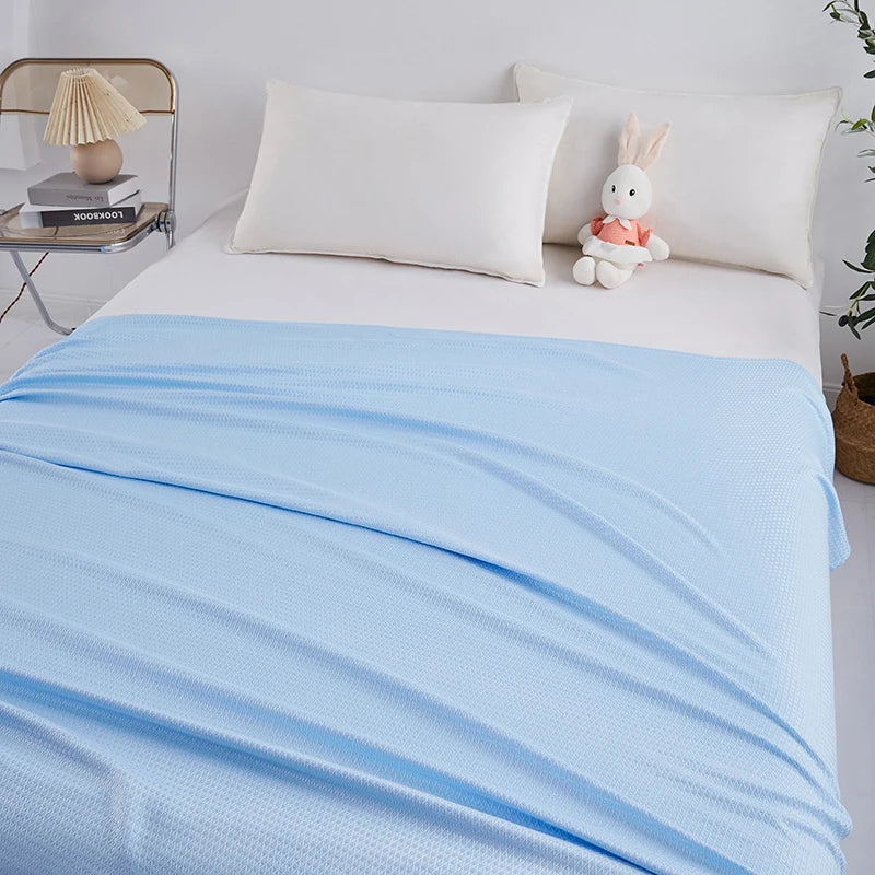 100% Bamboo Fiber Cooling Summer Blanket