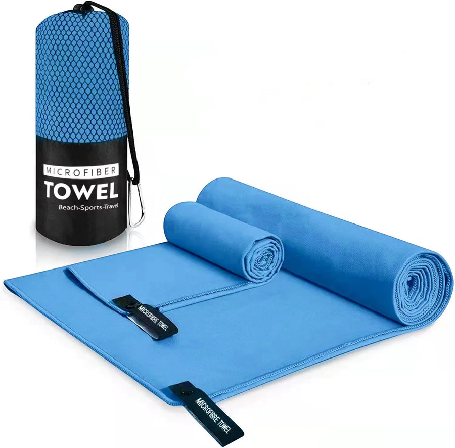 Quick-Dry Microfiber Sports Towel – Pocket-Size, Ultra Absorbent