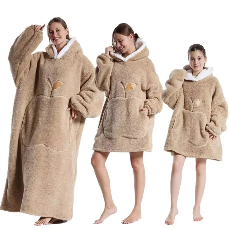 Cozy TV Wearable  Blanket Loungewear Suit