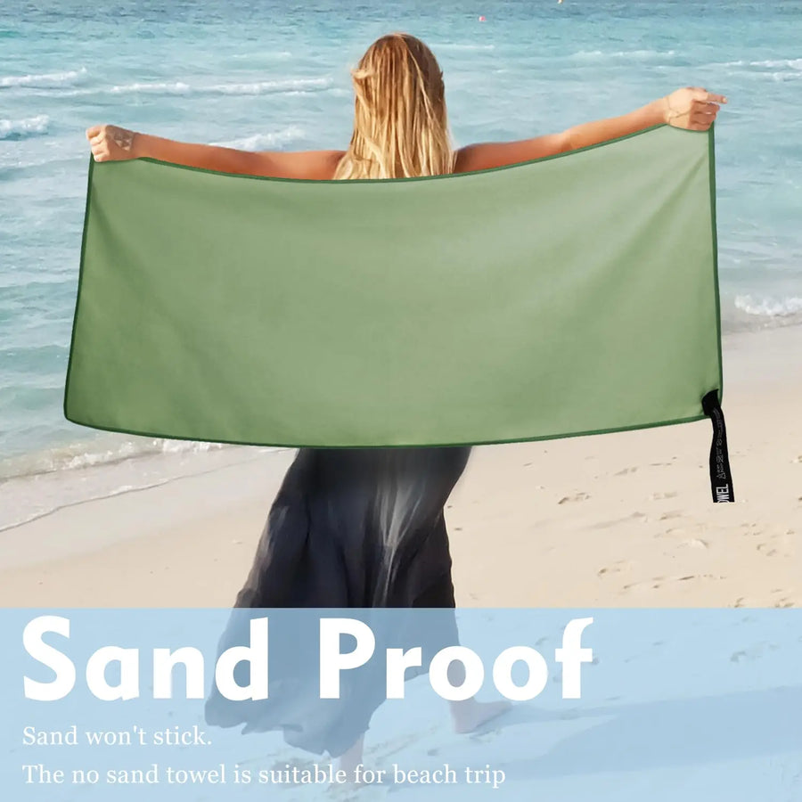 Quick-Dry Microfiber Sports Towel – Pocket-Size, Ultra Absorbent