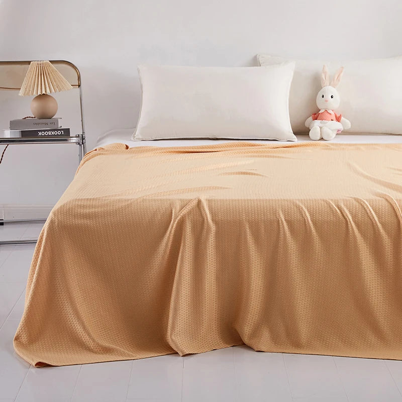100% Bamboo Fiber Cooling Summer Blanket