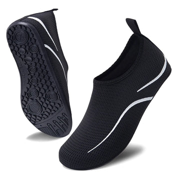 Unisex Aqua Water Shoes – Lightweight Quick-Dry Slip-Ons for Beach