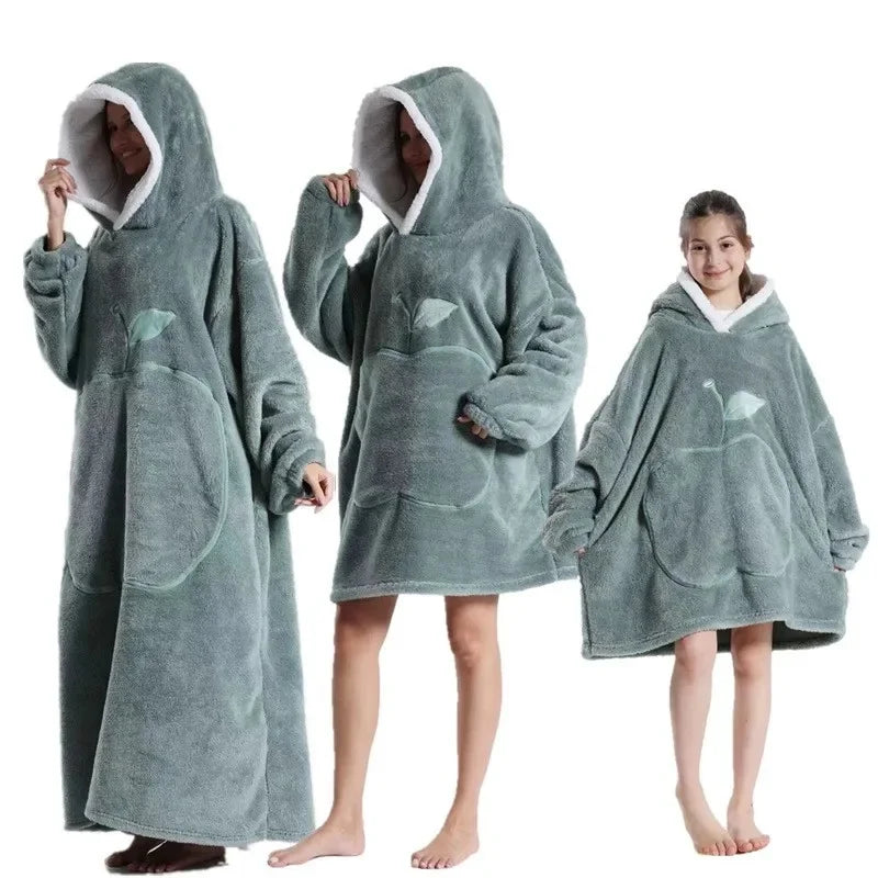 Cozy TV Wearable  Blanket Loungewear Suit