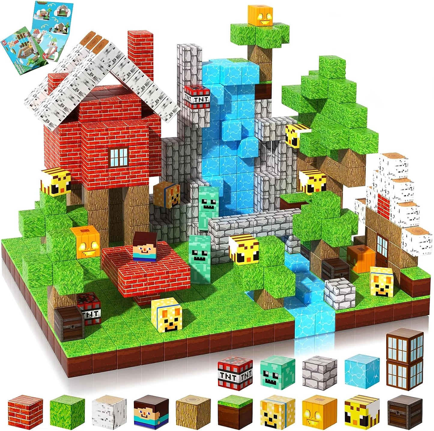Magnetic Building Cube Set for Kids & Creators