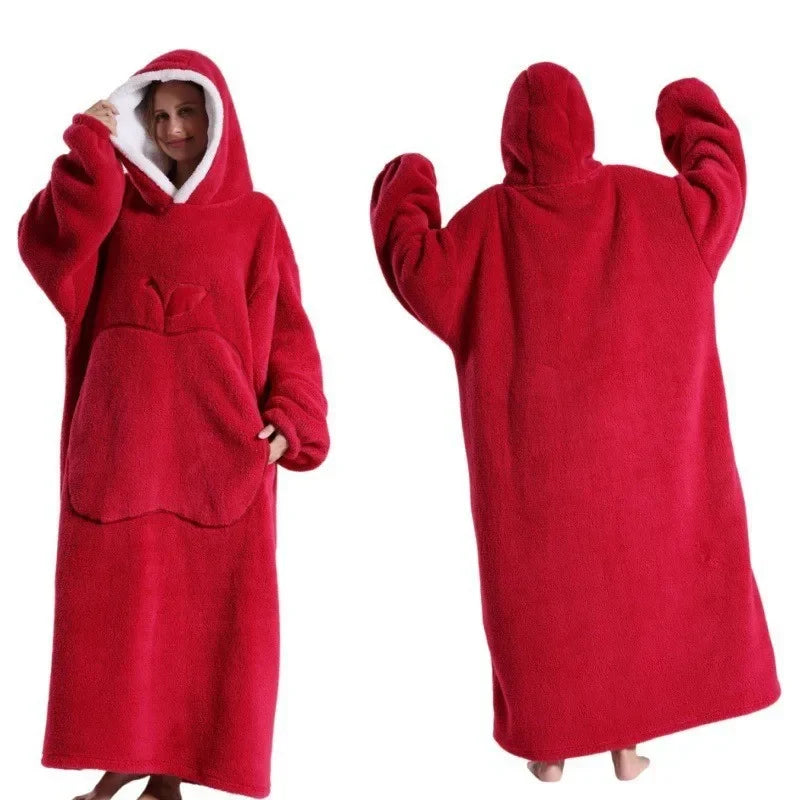 Cozy TV Wearable  Blanket Loungewear Suit