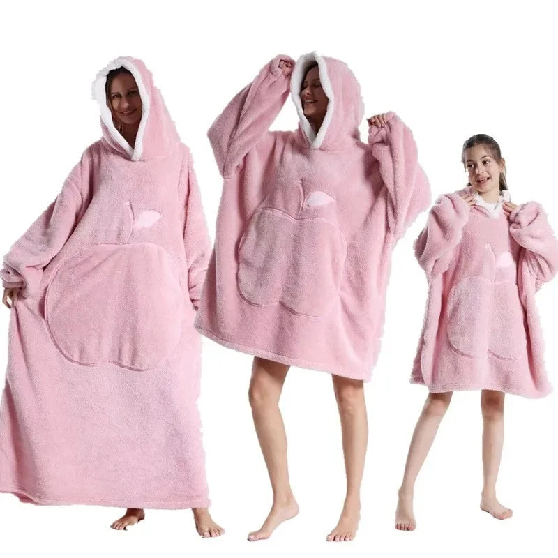 Cozy TV Wearable  Blanket Loungewear Suit