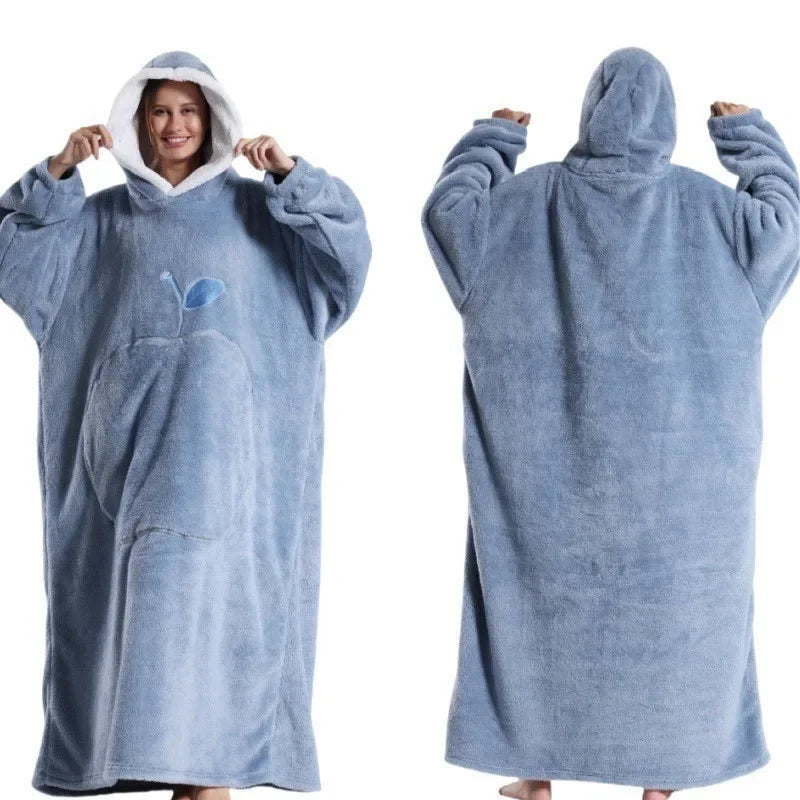 Cozy TV Wearable  Blanket Loungewear Suit