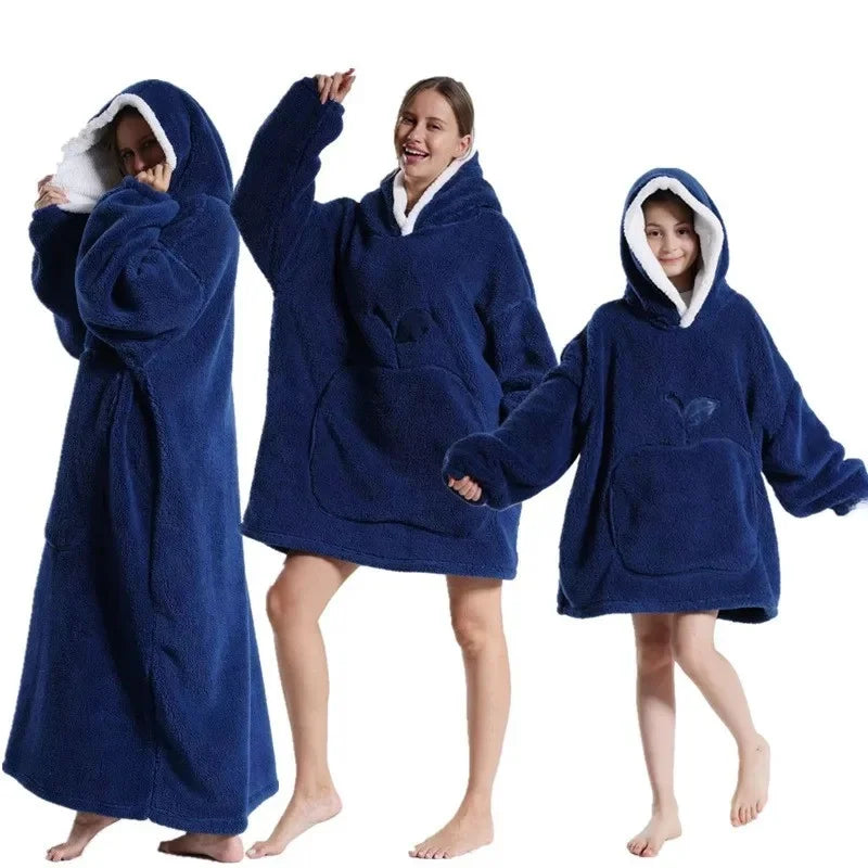 Cozy TV Wearable  Blanket Loungewear Suit