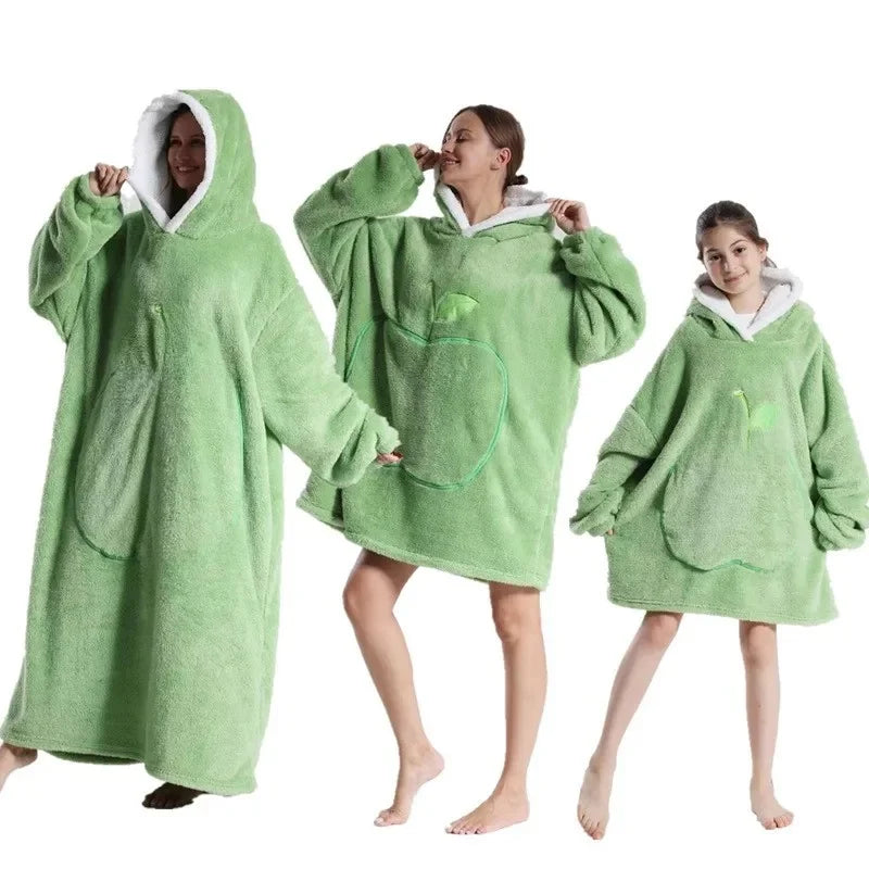 Cozy TV Wearable  Blanket Loungewear Suit