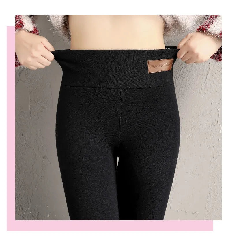 Thermo Fleece High-Waist Winter Leggings – Ultra Warm & Soft