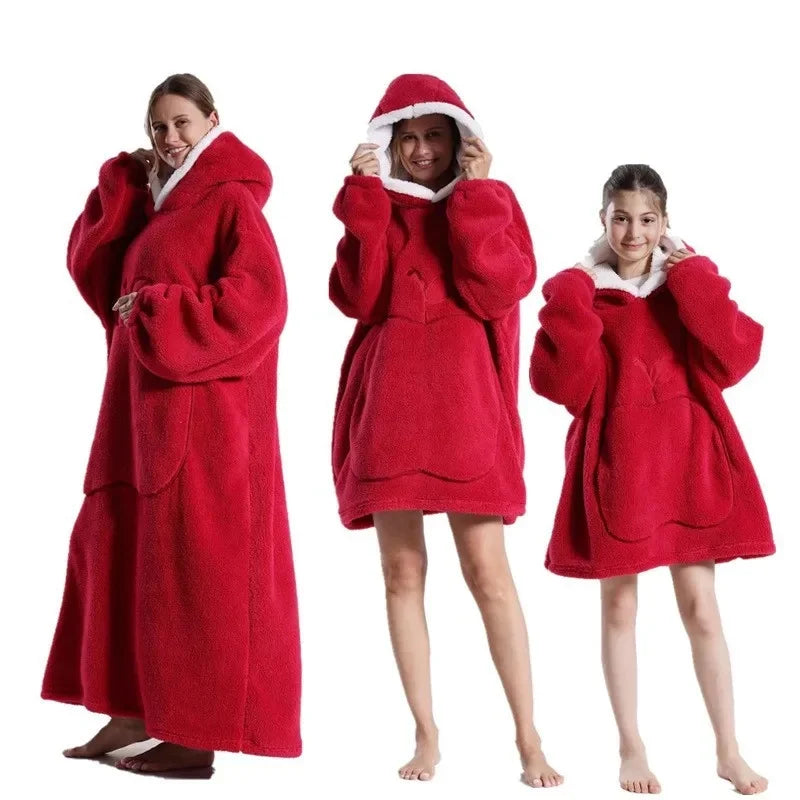 Cozy TV Wearable  Blanket Loungewear Suit