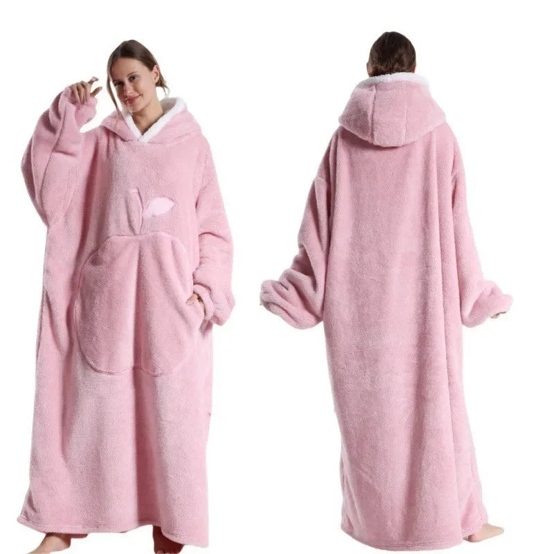Cozy TV Wearable  Blanket Loungewear Suit