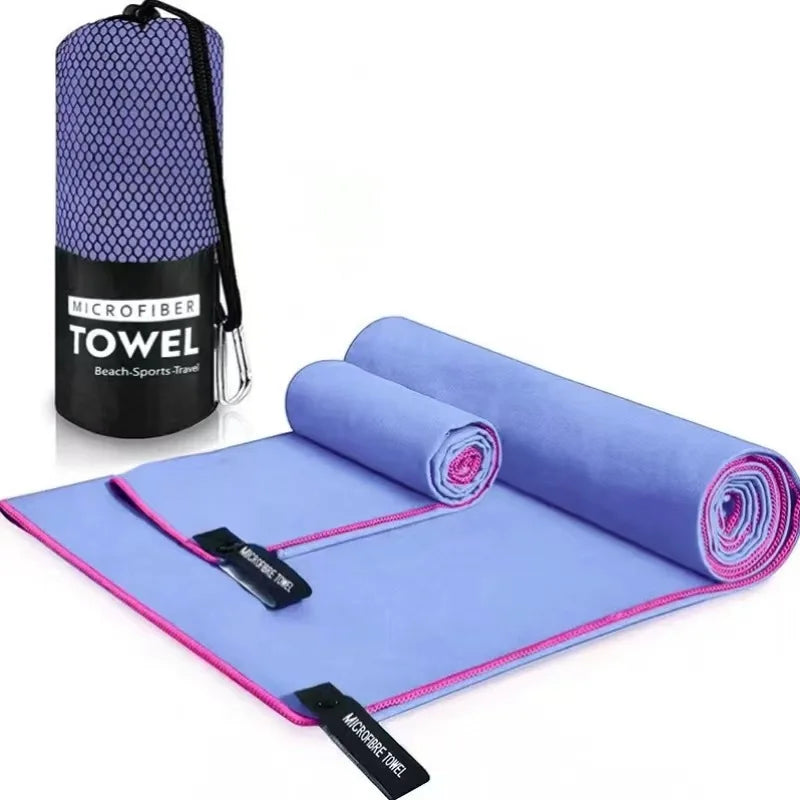 Quick-Dry Microfiber Sports Towel – Pocket-Size, Ultra Absorbent
