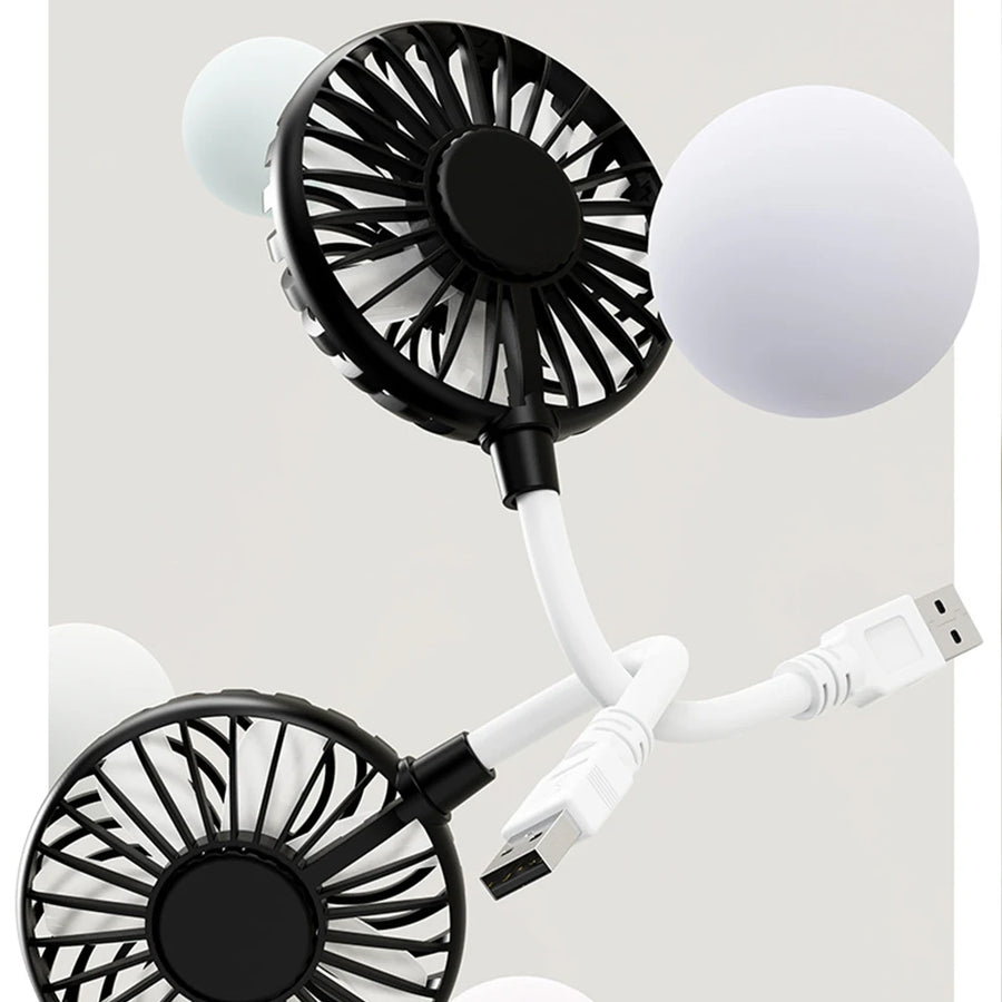 Mini USB portable  Fan – Silent Flexible