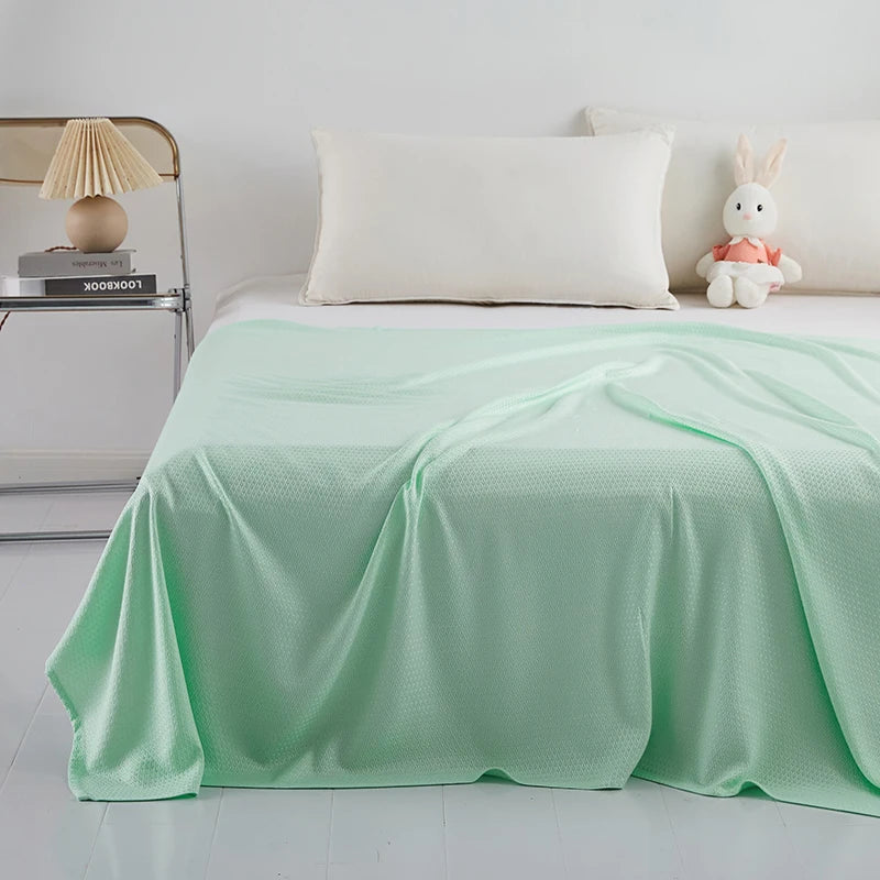 100% Bamboo Fiber Cooling Summer Blanket