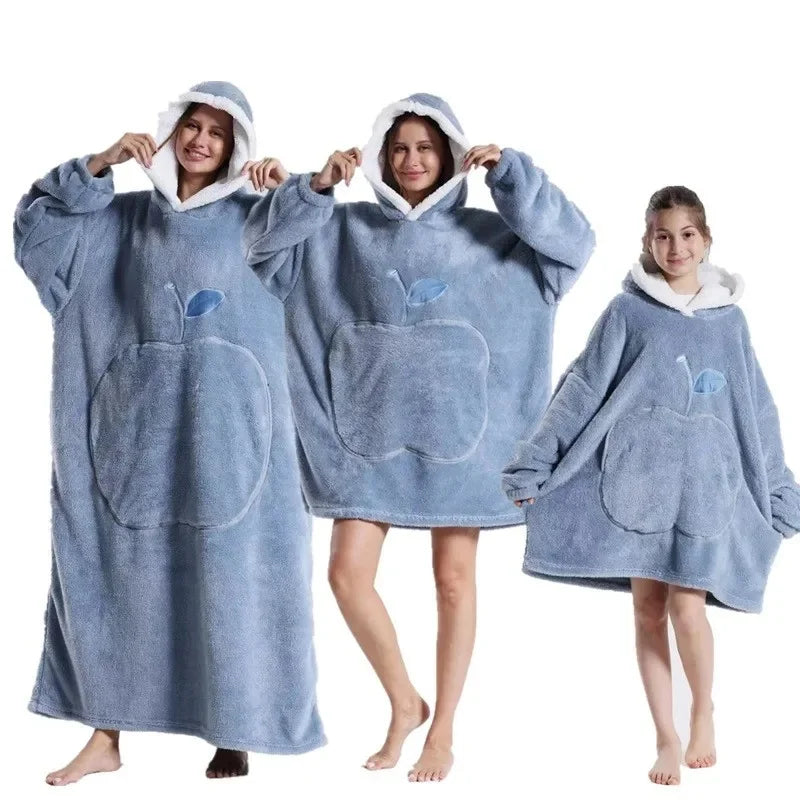 Cozy TV Wearable  Blanket Loungewear Suit