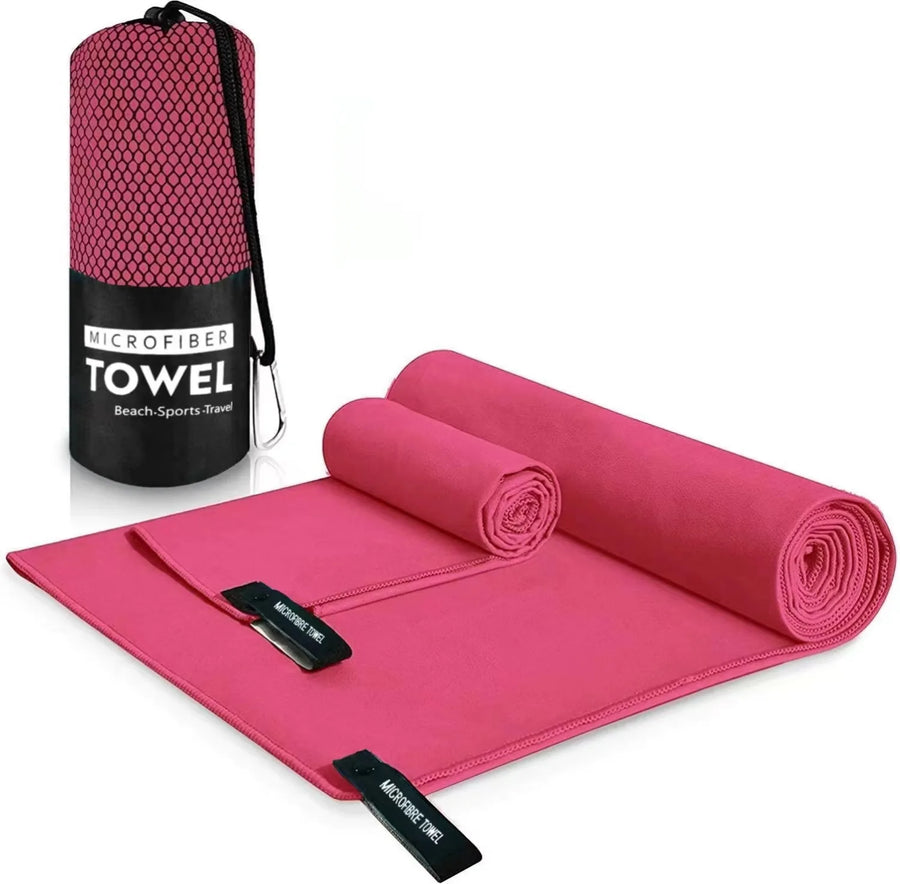 Quick-Dry Microfiber Sports Towel – Pocket-Size, Ultra Absorbent