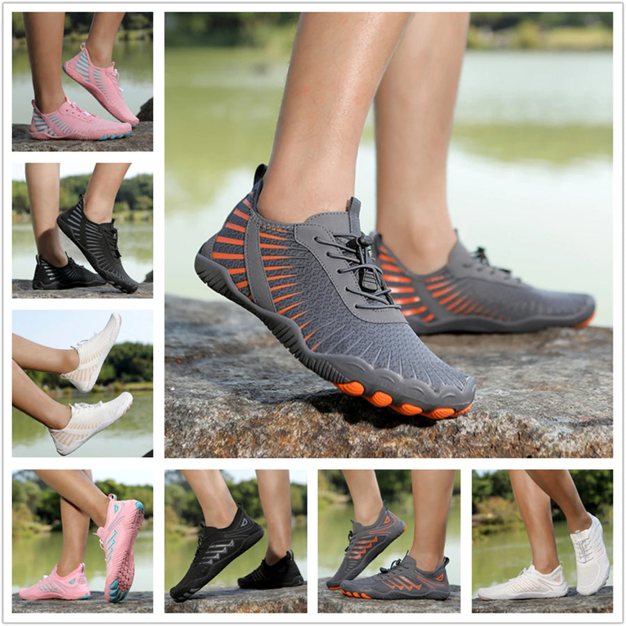 Unisex Aqua Shoes – Quick-Dry Non-Slip for Beach & Swim