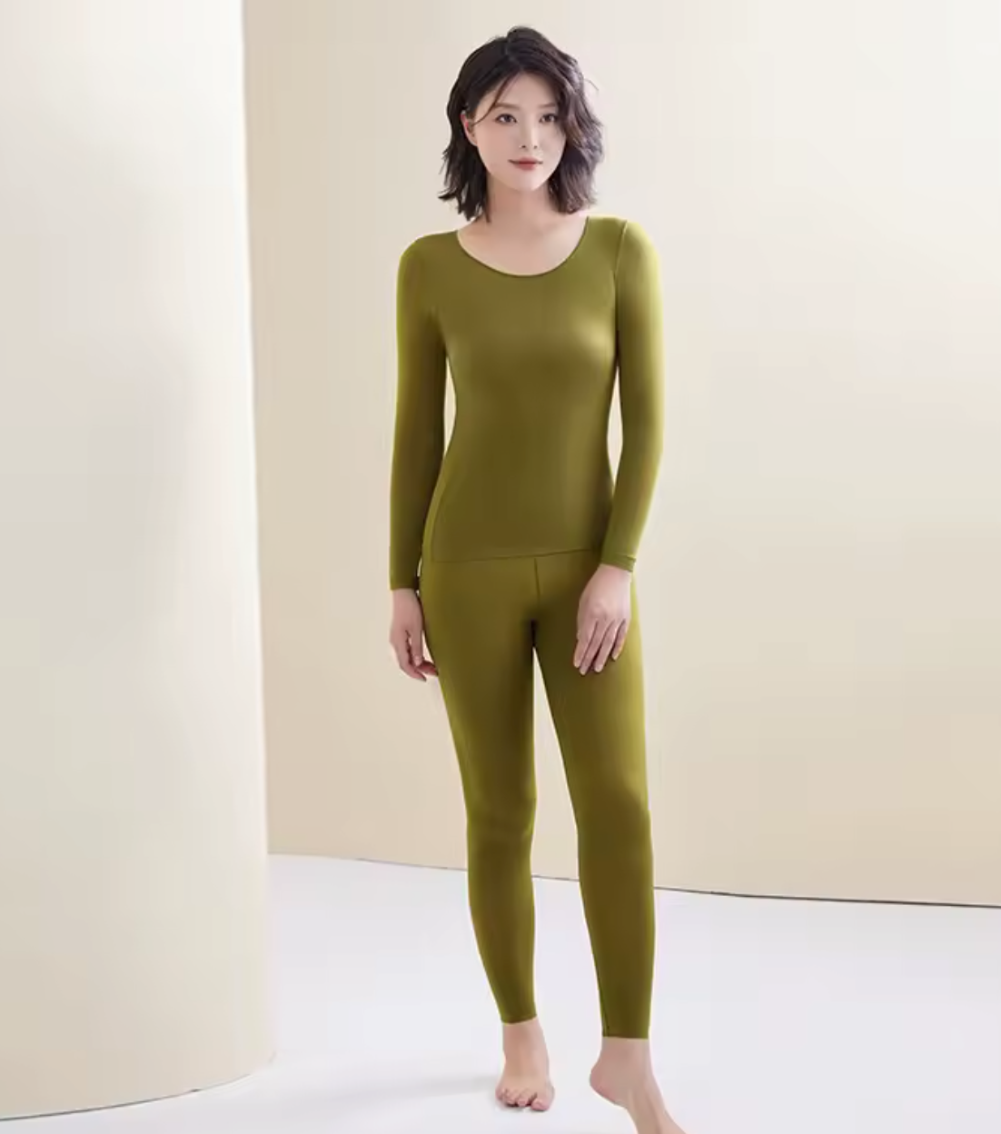 CozyLayer Thermal Set Underwear for Woman