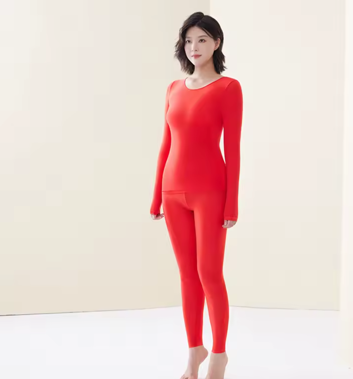 CozyLayer Thermal Set Underwear for Woman