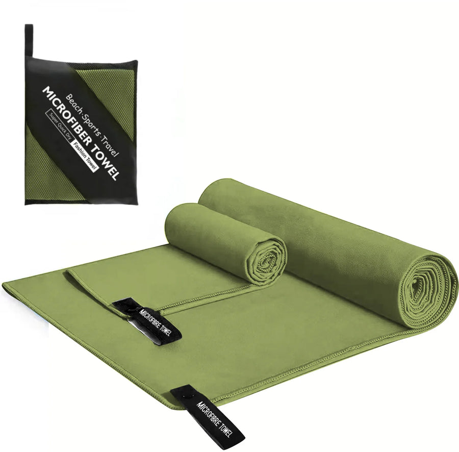 Quick-Dry Microfiber Sports Towel – Pocket-Size, Ultra Absorbent