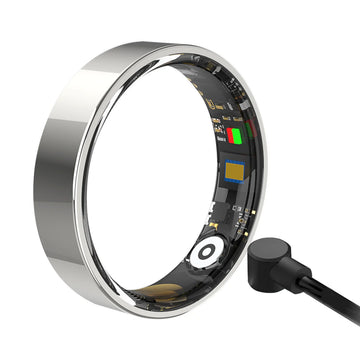 Waterproof Smart Ring 2025 – Heart Rate & Sleep Monitor & Cycle track
