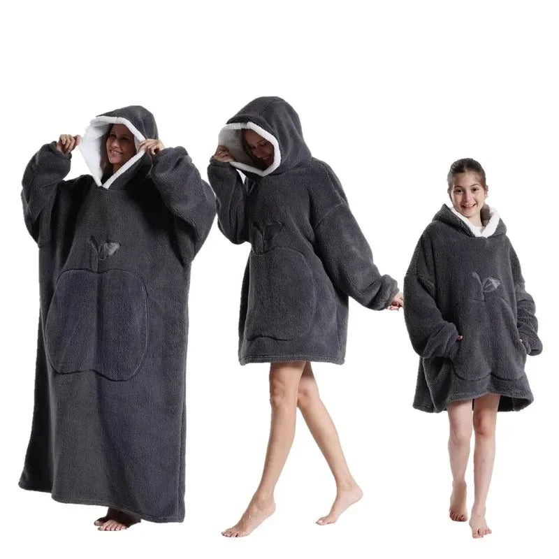 Cozy TV Wearable  Blanket Loungewear Suit