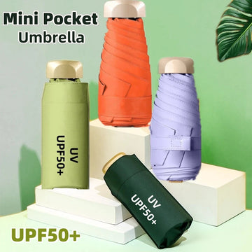 UPF50+ Mini Pocket Umbrella