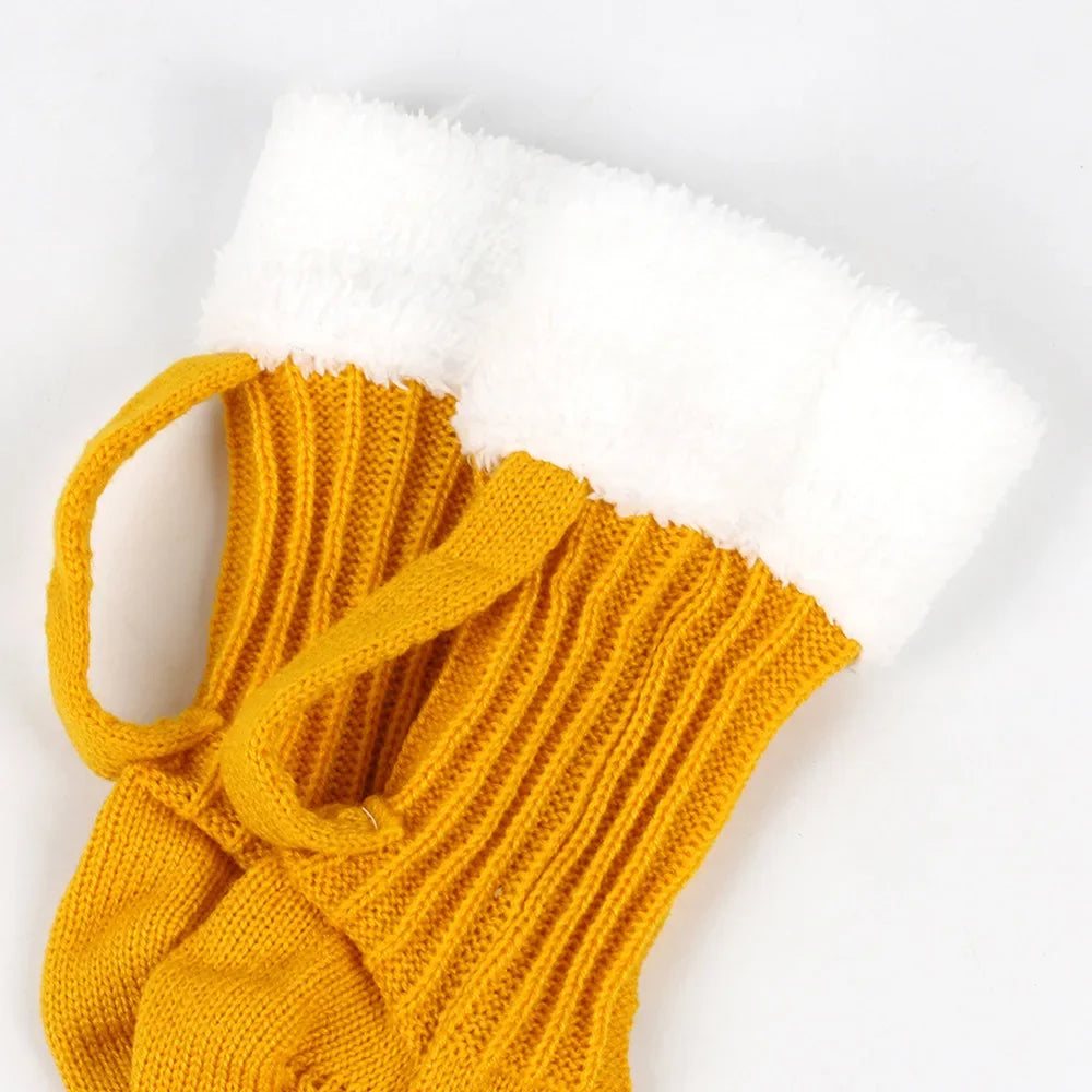 Cozy Beer Mug Knit Floor Socks