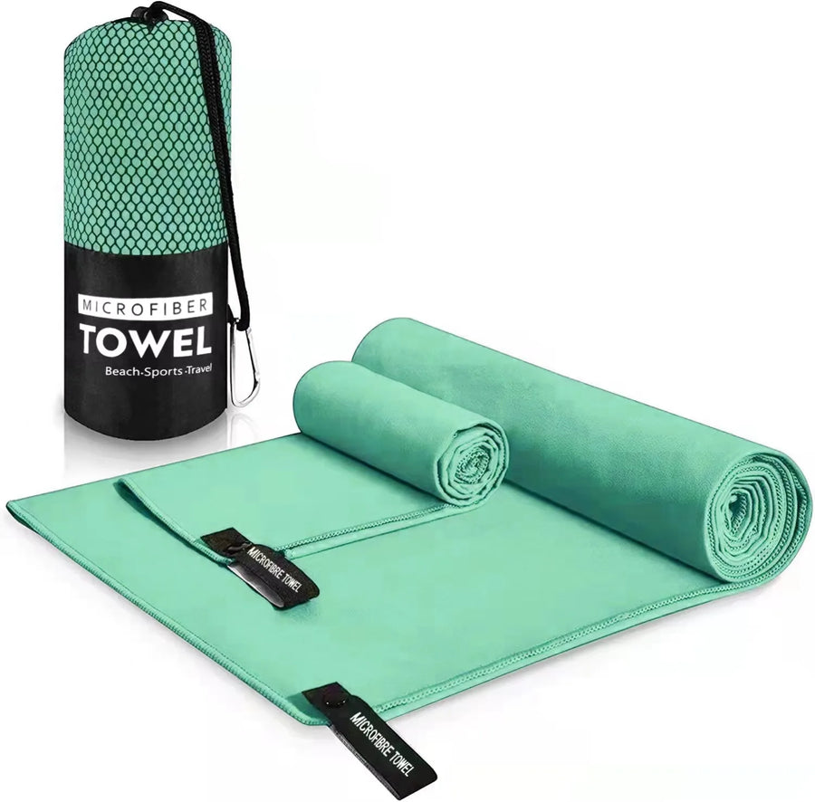 Quick-Dry Microfiber Sports Towel – Pocket-Size, Ultra Absorbent