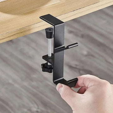 Adjustable Desk Edge Hook  (1–2pcs)