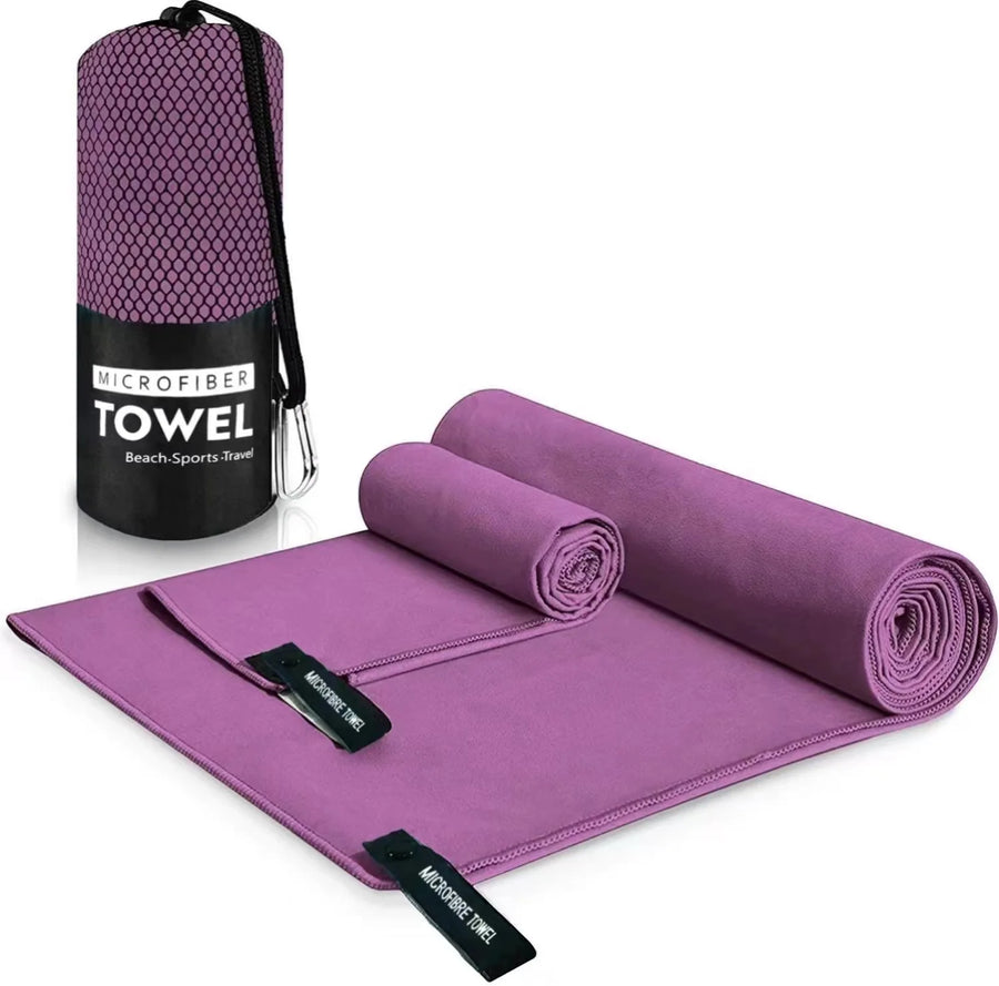 Quick-Dry Microfiber Sports Towel – Pocket-Size, Ultra Absorbent